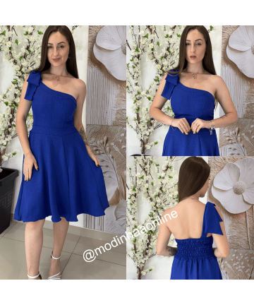 Vestido Maria Flor Azul Vestido Maria Flor Azul